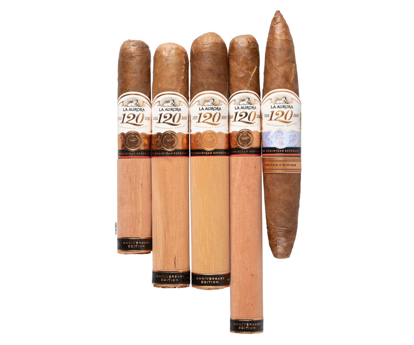 La Aurora 120 Anniversary Edition Toro (5.75 x 54 / Box of 20)