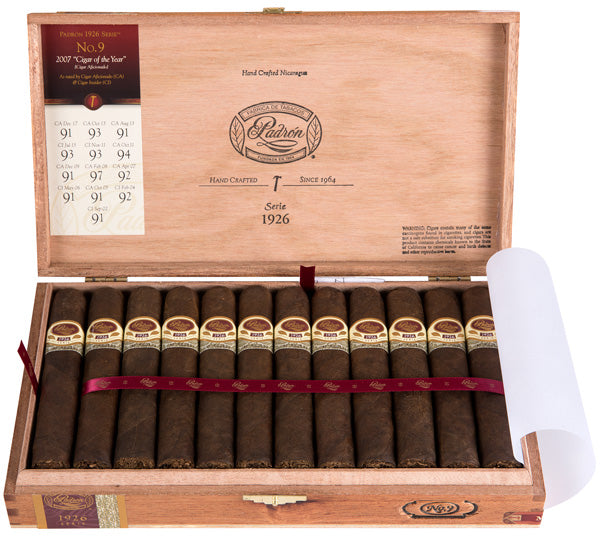 Padron 1926 No. 9 Maduro (5.25x56 / Box of 24)